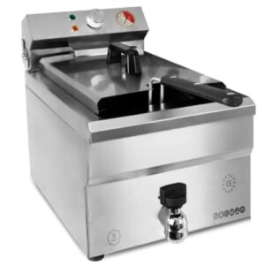 FREIDORA ELÉCTRICA 10LT CON GRIFO DE SOBREMESA 19