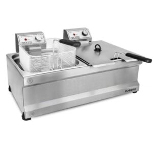 FREIDORA ELÉCTRICA 5+5LT DE SOBREMESA 24