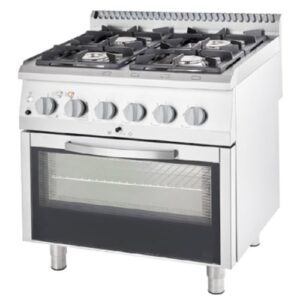 COCINA 4 FUEGOS A GAS + HORNO 300