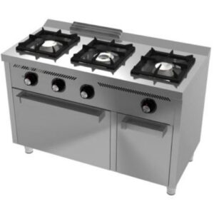COCINA 3 FUEGOS A GAS 600 + HORNO GAS