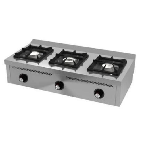 COCINA 3 FUEGOS A GAS 600S