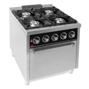 COCINA 4 FUEGOS A GAS 900E + HORNO GAS