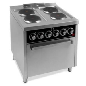 COCINA 4 FUEGOS ELÉCTRICA 750E + HORNO ELÉCTRICO