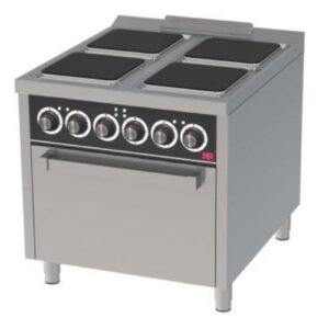 COCINA 4 FUEGOS ELÉCTRICA 900E + HORNO ELÉCTRICO