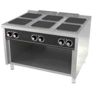 COCINA 6 FUEGOS ELÉCTRICA 900E